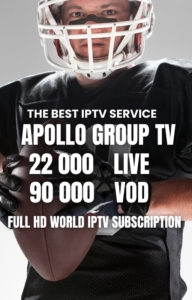 6 Month Subscription Apollo Group TV