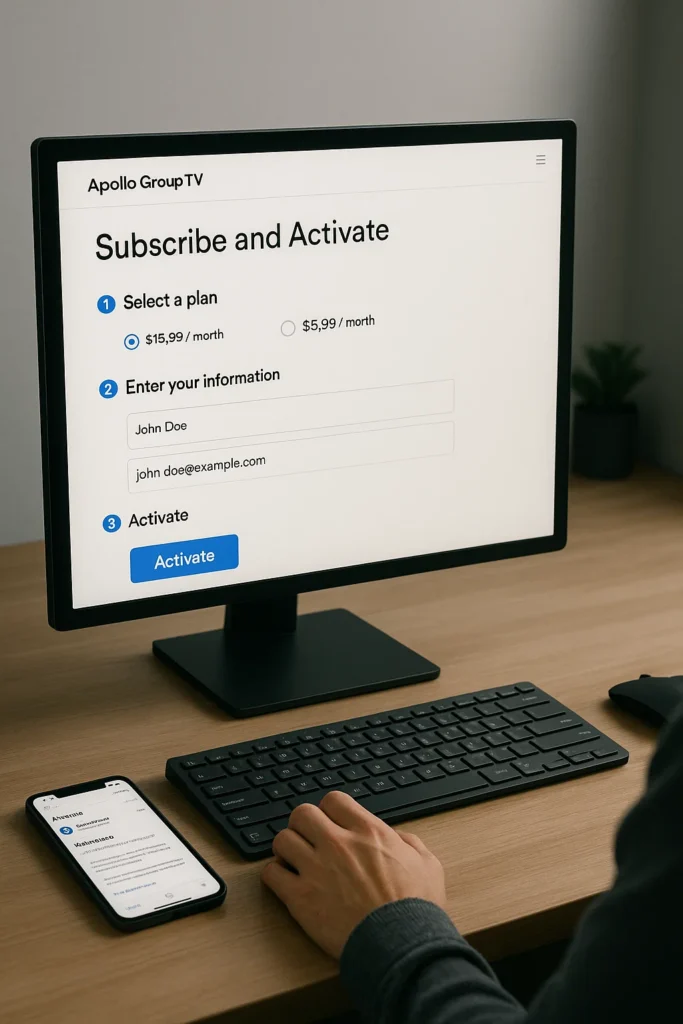 How to subscribe to Apollo Group TV