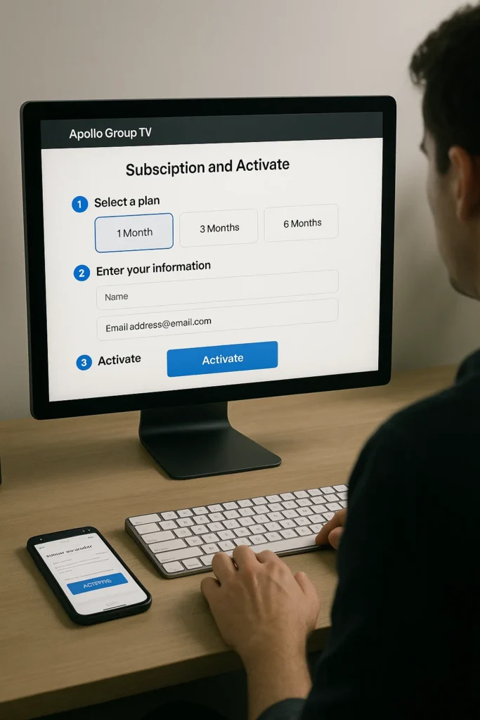 How to subscribe to Apollo Group TV