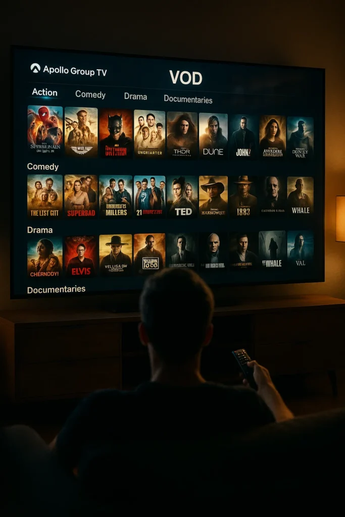 Apollo Group TV VOD Library