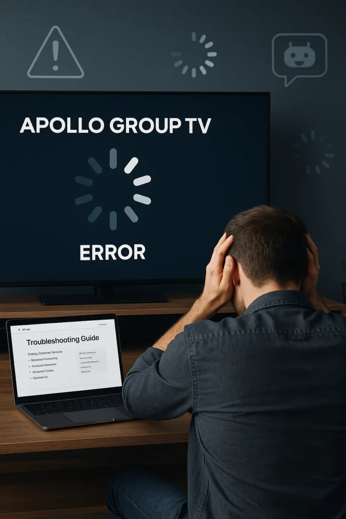 Apollo Group TV Troubleshooting